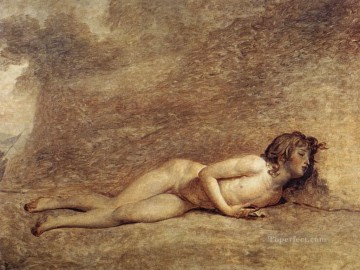 ジャック・ルイ・ダヴィッド Painting - バラ・ジャック・ルイ・ダヴィッドの死